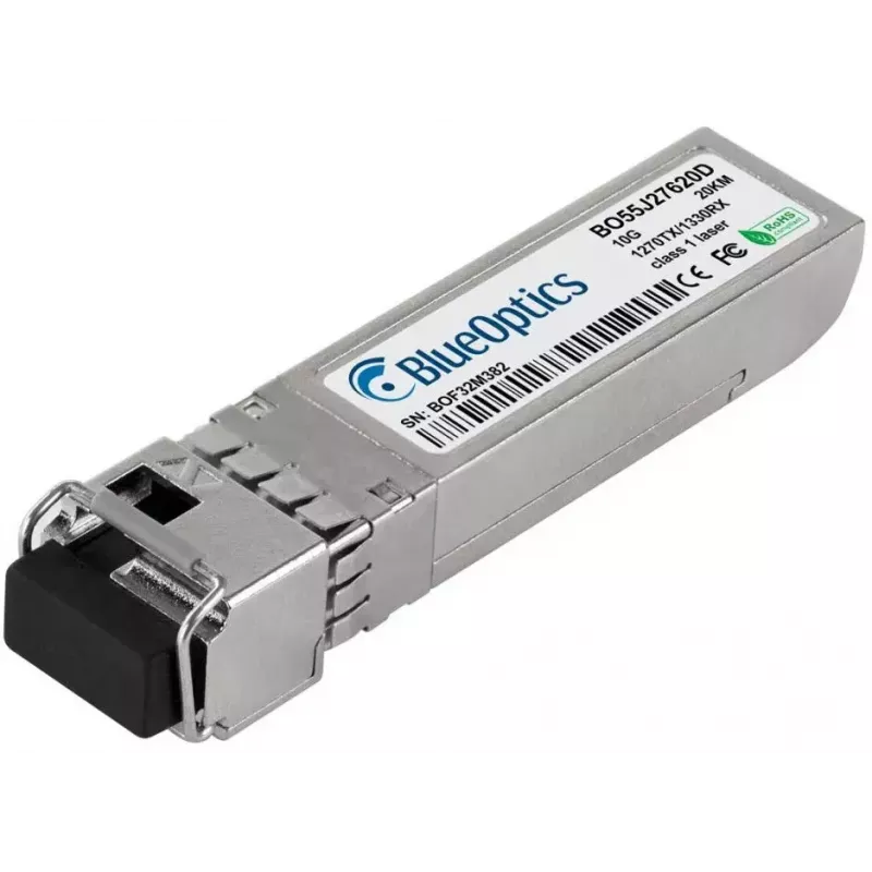 Módulo transceptor de rede BlueOptics SFP-10G-BX-U-20-FR-BO fibra ótica 10000 Mbit/s SFP+