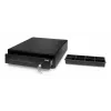 Gaveta de caixa eletrónica Safescan LD-4141, caixa em aço, 410×415×115 mm, preta, 6 chaves