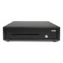 Gaveta de caixa eletrónica Safescan LD-4141, caixa em aço, 410×415×115 mm, preta, 6 chaves