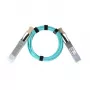Cabo de fibra ótica InfiniBand BlueOptics QSFP-40G-D-AOC-7M-CM-BO 7m macho/macho
