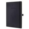 Caderno de notas Sigel Conceptum A4 194 folhas preto