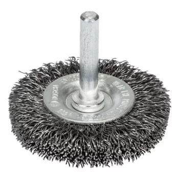 Bosch escova de disco de arame de aço para berbequins, 75 x 10 mm, haste de 6 mm (2607017120)