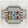 Tomada de rede RJ-45 Schwaiger TDU2628532
