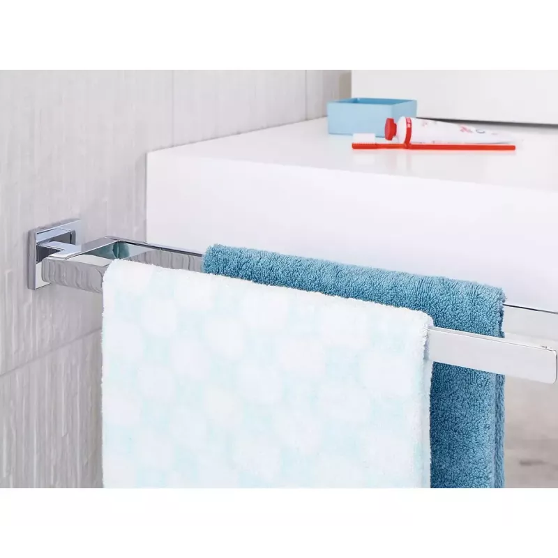 Toalheiro de parede TESA DELUXXE 72 mm largura 450 mm profundidade 50 mm altura
