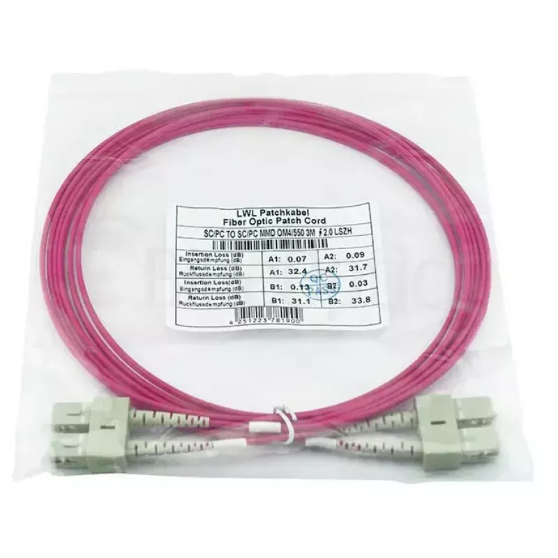 Cabo de fibra ótica InfiniBand BlueOptics SFP3232FU5MK 5 m SC