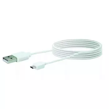 Cabo USB Schwaiger LK200M532 2m USB A para Micro-USB A branco