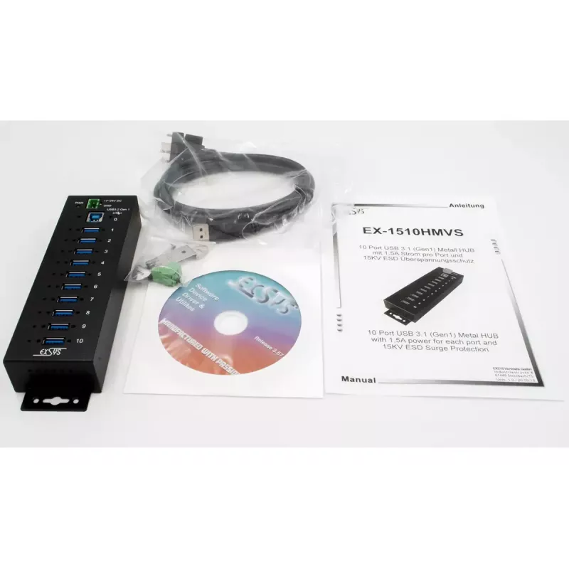 Hub USB EXSYS EX-1510HMVS