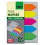 Marcador de livro Sigel HN611 marcador flexível azul verde laranja rosa amarelo 125 unid.