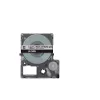 Fita mate Epson – cinzento/preto 18 mm (8 m) – LK-5ABJ, preto sobre cinzento, LK, Rhino, LabelWorks LW-C410, LabelWorks LW-C610, 1,8 cm, 8 m