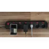 Distribuidor de energia Hama 00137259 1,4 m 6 tomada(s) AC interior preto