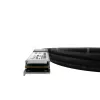 Cabo de rede BlueOptics DAC-QSFP-4SFP-10G-3M-BL QSFP28 4xSFP28 InfiniBand 3m preto