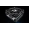 Ventoinha Arctic P8 fina PWM PST 80mm Low-Profile 38,23 m³/h rolamento fluido dinâmico preto