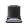 Comutador KVM ATEN CL5708IM montagem em rack preto USB PS/2 VGA