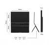 JAPANNEXT JN-DMD-IPS238F-C4 Monitor de computador 60,5 cm (23,8 polegadas) 1920 x 1080 píxeis Full HD LCD preto
