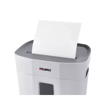 Destruidora de documentos Dahle PaperSAFE 100 corte cruzado 70 dB 22 cm cinzento branco