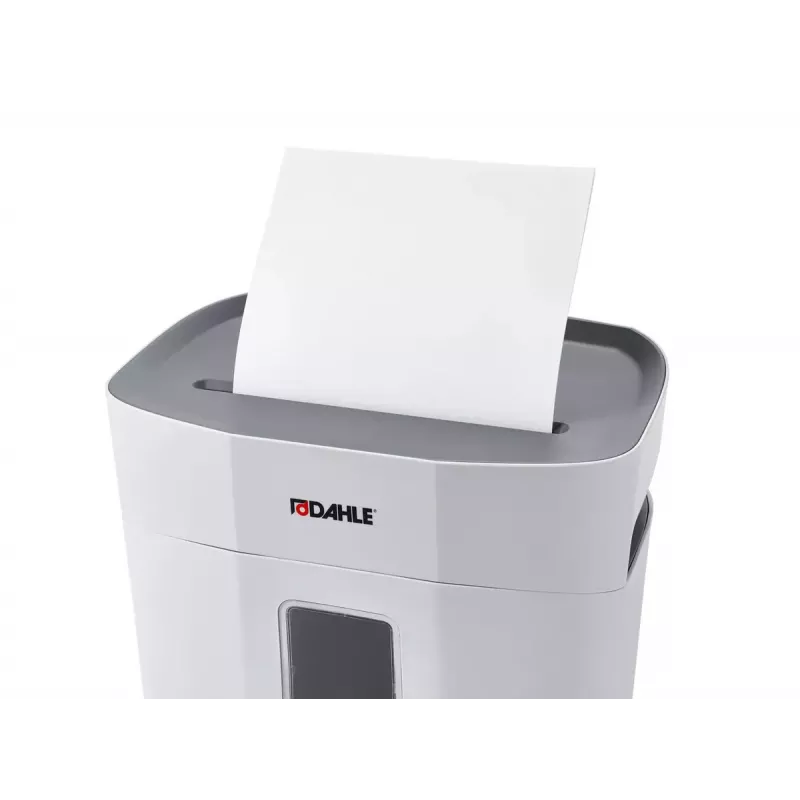 Destruidora de documentos Dahle PaperSAFE 100 corte cruzado 70 dB 22 cm cinzento branco
