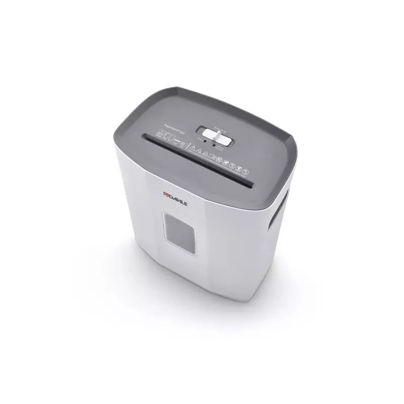 Destruidora de documentos Dahle PaperSAFE 100 corte cruzado 70 dB 22 cm cinzento branco