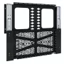 Painel deslizante com fecho de armazenamento de componentes Chief Proximity preto 6,8 kg montagem na parede