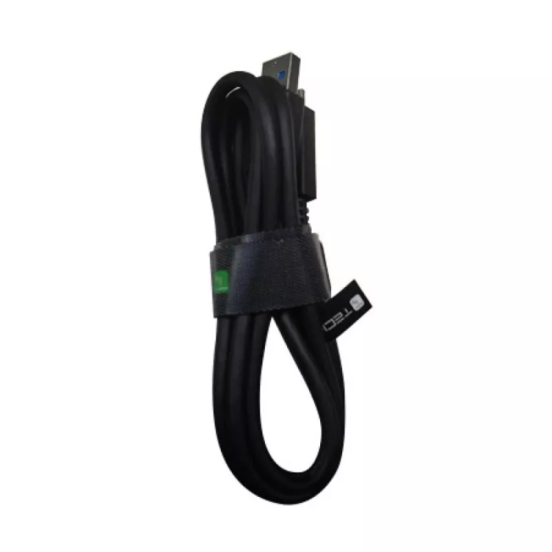 Cabo USB Techly ICOC MUSB31-CMAM10T USB 3.2 Gen 1 (3.1 Gen 1) 1 m USB A USB C preto