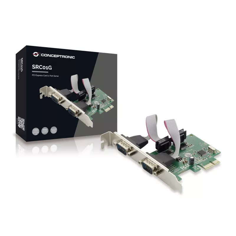 Placa PCI Express Conceptronic 2 portas série
