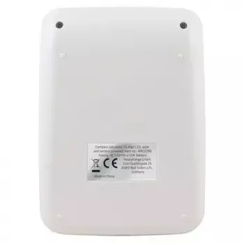 Calculadora de secretária MediaRange MROS190 Basic 10 dígitos pilha solar preto branco