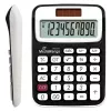 Calculadora de secretária MediaRange MROS190 Basic 10 dígitos pilha solar preto branco