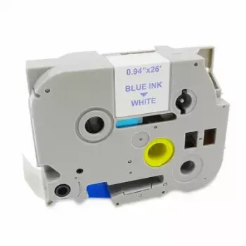 Fita de impressora MediaRange MRBTZ253 azul 2,4 cm 8 m