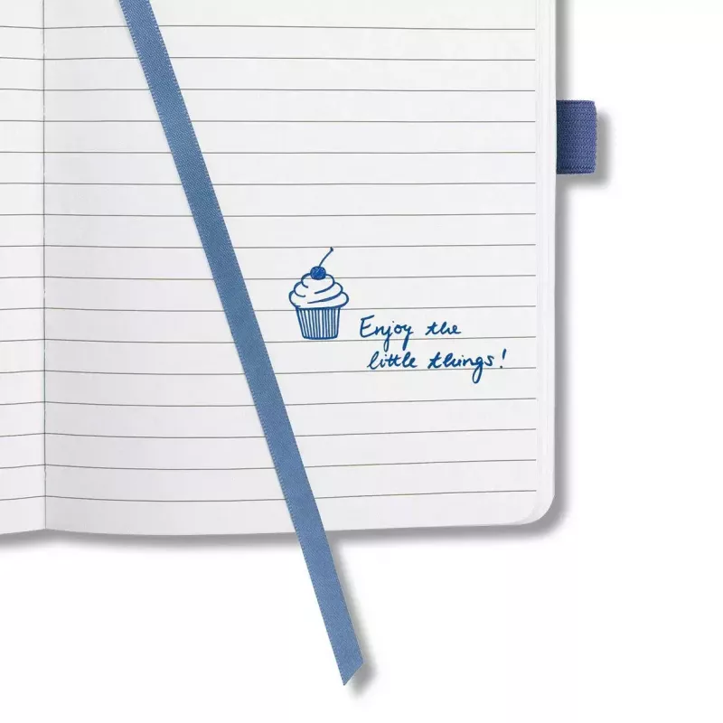 Caderno Sigel JN101 A5 174 folhas azul