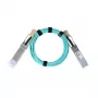 Cabo de fibra ótica InfiniBand BlueOptics QSFP-AOC-1M-MR-BO 1 m macho/macho