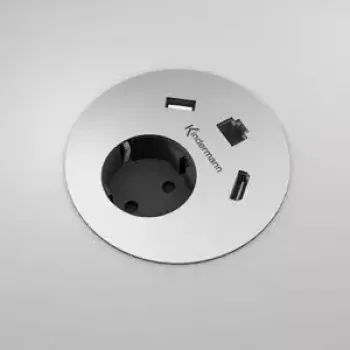 Tomada de mesa Kindermann 7449000040
