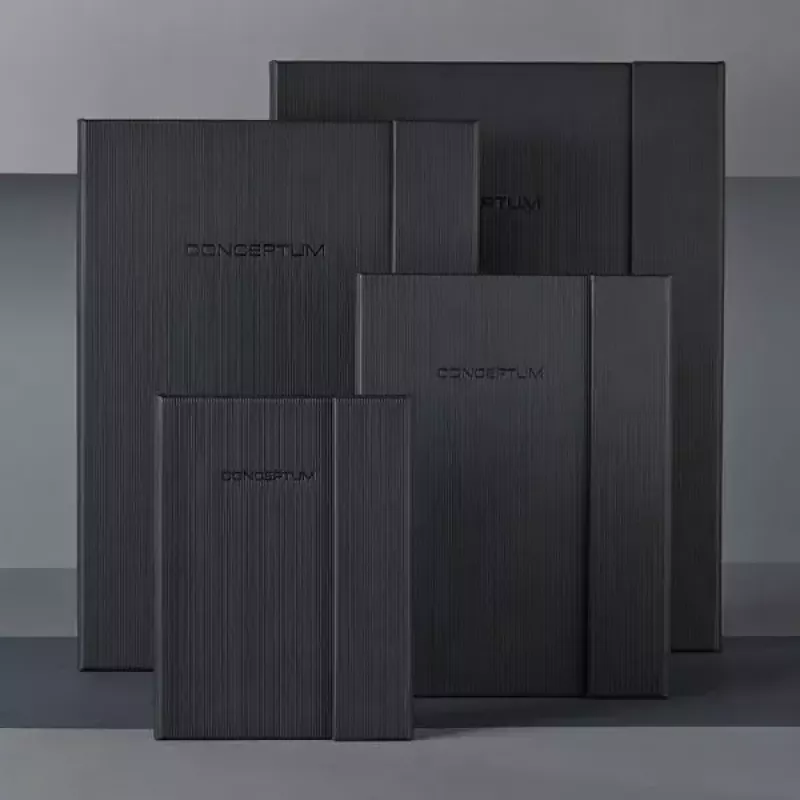 Caderno Sigel CO161 A5 97 folhas Preto