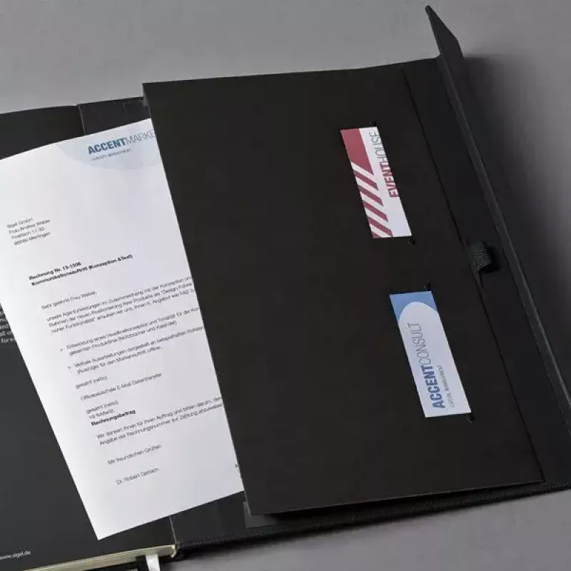 Caderno Sigel CO161 A5 97 folhas Preto