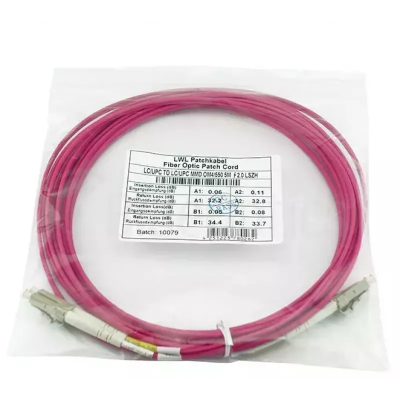 Cabo de fibra ótica InfiniBand BlueOptics QK732A-BO 1 m LC violeta