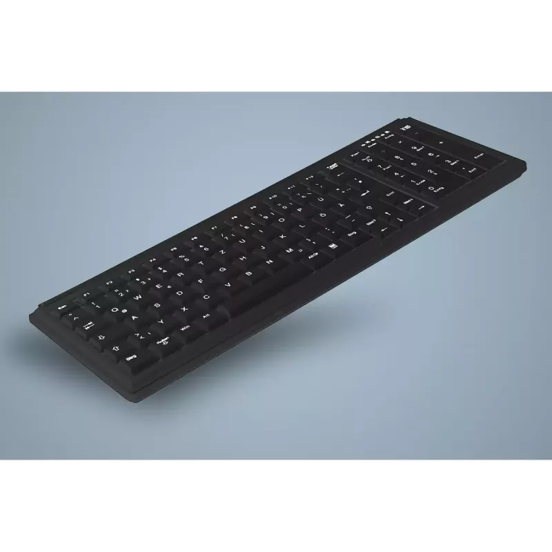 Contour Design Active Key AK-7000 Teclado Industrial USB AZERTY Francês Preto