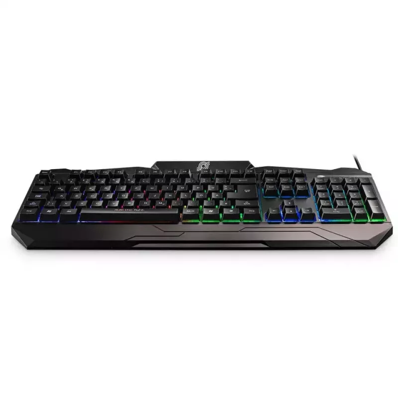 MediaRange MRGS102 Teclado e rato gaming USB QWERTZ Preto RGB