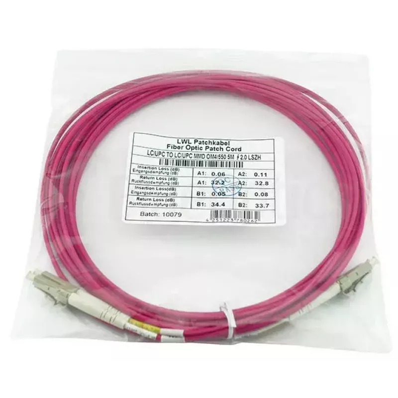 Cabo de fibra ótica BlueOptics SFP3131FU1MK InfiniBand 1 m LC OM4