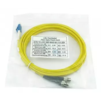 Cabo de fibra ótica InfiniBand BlueOptics CAB-SMF-ST-LC-2-BO 2 m G.657.A1