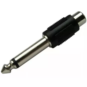 Adaptador RCA Schwaiger KHA4010 533 6,3 mm preto