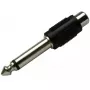 Adaptador RCA Schwaiger KHA4010 533 6,3 mm preto