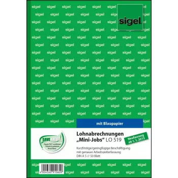 Formulário comercial Sigel LO519