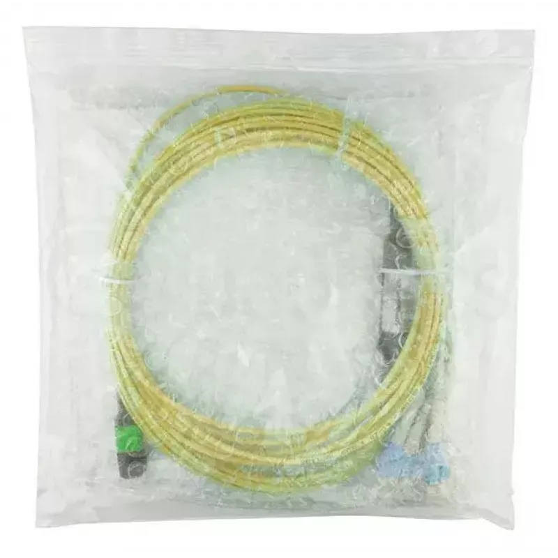 BlueOptics CBL-MPO12-4LC-SMF-5M-BO cabo de fibra ótica InfiniBand MPO 4x LC 5 m