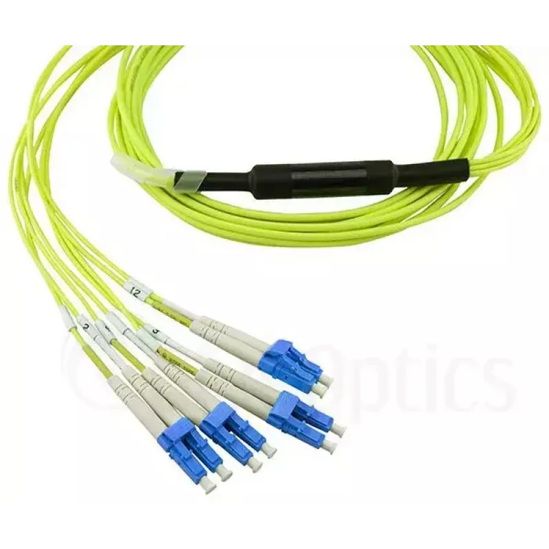 BlueOptics CBL-MPO12-4LC-SMF-5M-BO cabo de fibra ótica InfiniBand MPO 4x LC 5 m