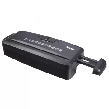 Destruidor de documentos Hama Mini S6 corte em tiras 72 dB 21,7 cm preto