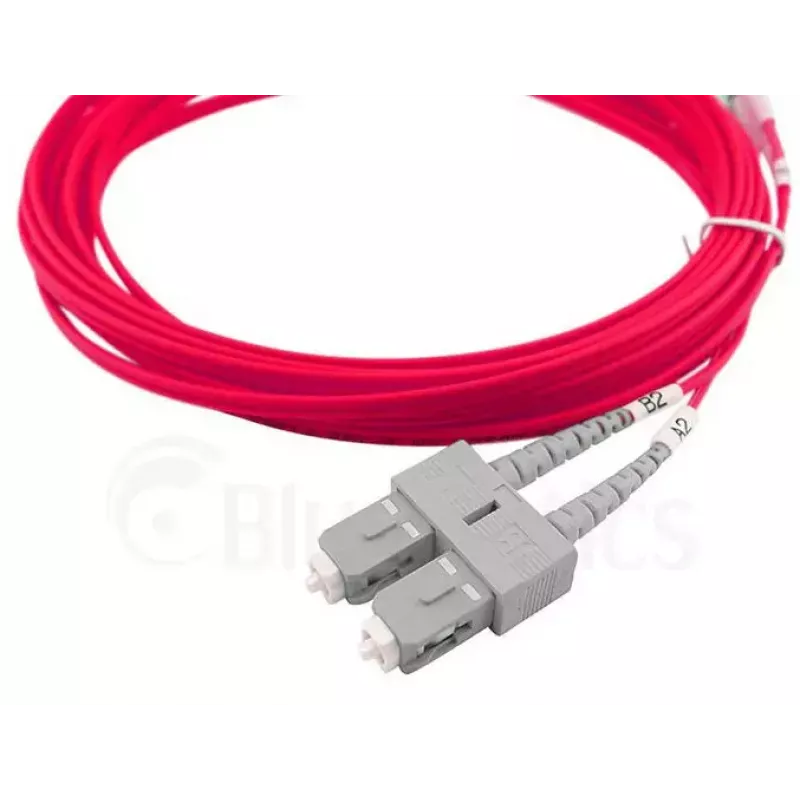 Cabo de fibra ótica BlueOptics SFP3233FU0.5MK SC ST OM4 0,5 m magenta