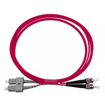 Cabo de fibra ótica BlueOptics SFP3233FU0.5MK SC ST OM4 0,5 m magenta