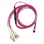 BlueOptics CBL-MPO12-4LC-OM4-15M-BO cabo de fibra ótica InfiniBand MPO 4x LC 15 m