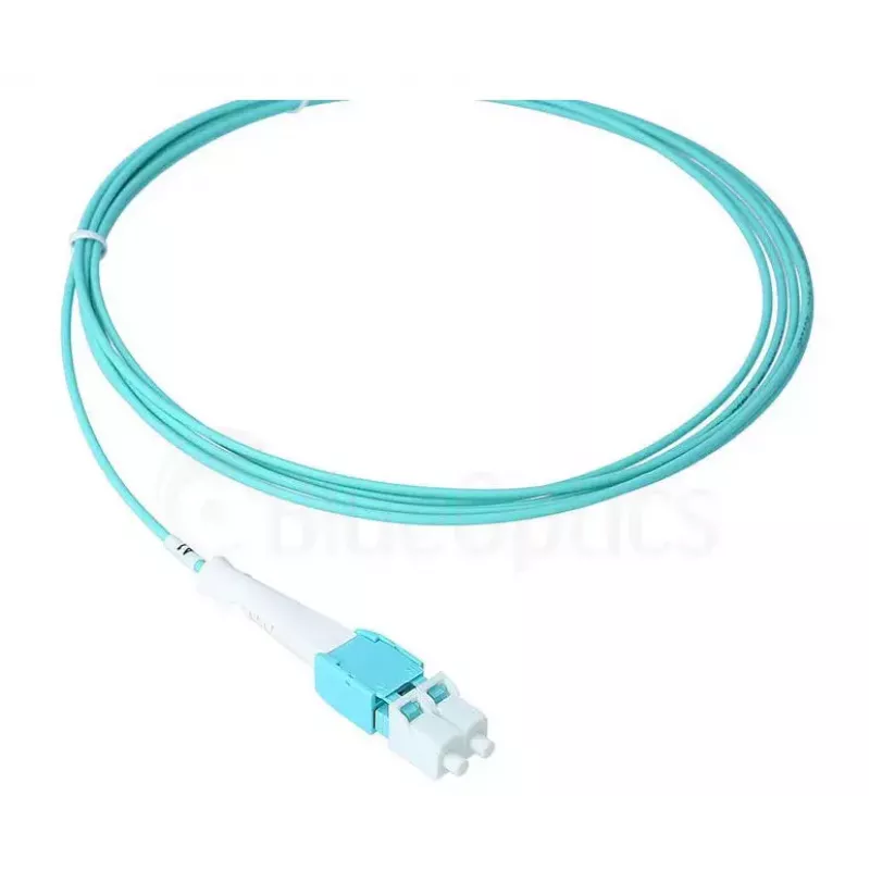 BlueOptics 797902TD120001M-BO cabo patch de fibra ótica duplex Uniboot (compatível com Corning), LC-UPC/LC-UPC, multimodo OM3 50/125 µm, 1 m