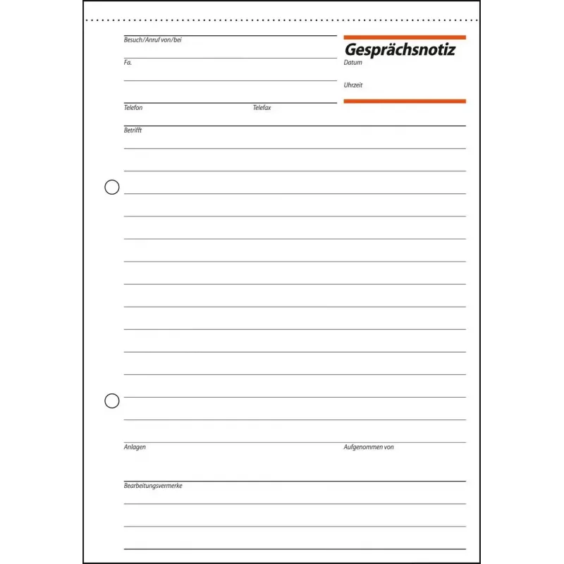Formulário comercial Sigel GE515