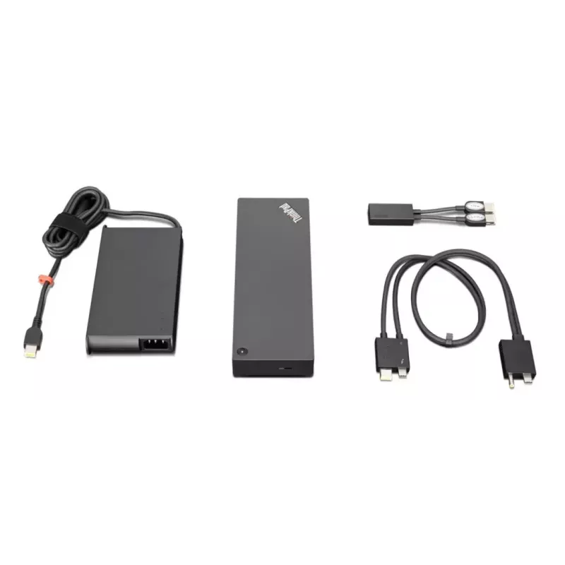 Lenovo ThinkPad Thunderbolt 3 Workstation Gen 2 com fios preto