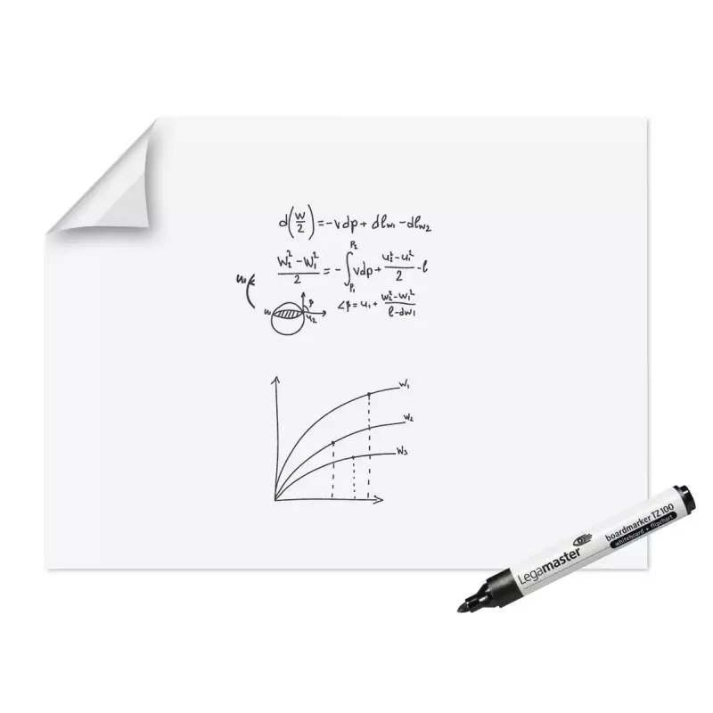 Película para quadro branco Legamaster Magic-Chart 90x120cm